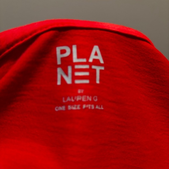 Planet by Lauren G Pima cotton Tee - Picture 3 of 3